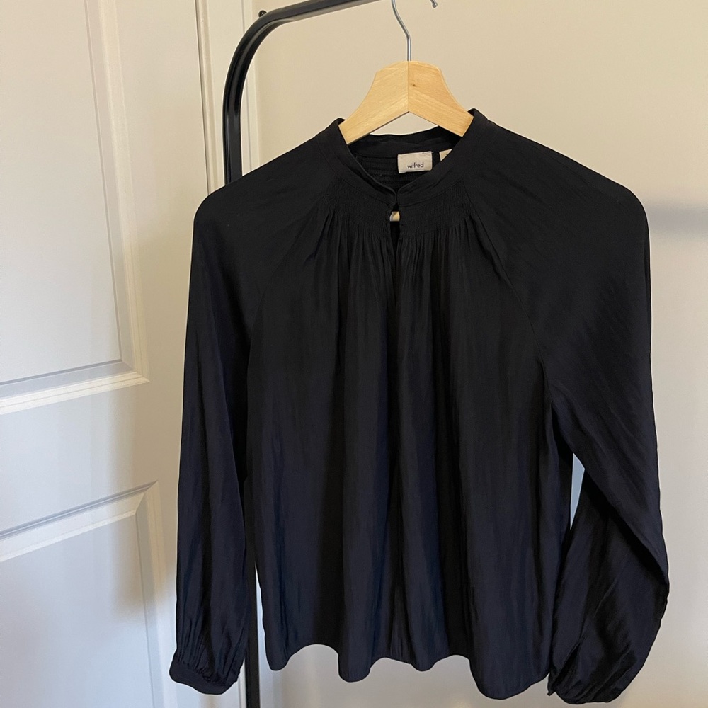 Wilfred Elegant Black Blouse